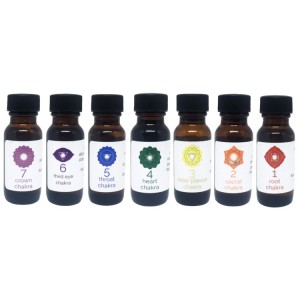 Set of All 7 Chakra Balancing Essential Oil Blends